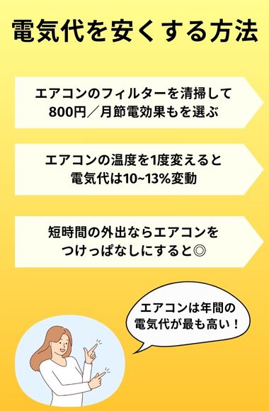 電気代を安くする方法